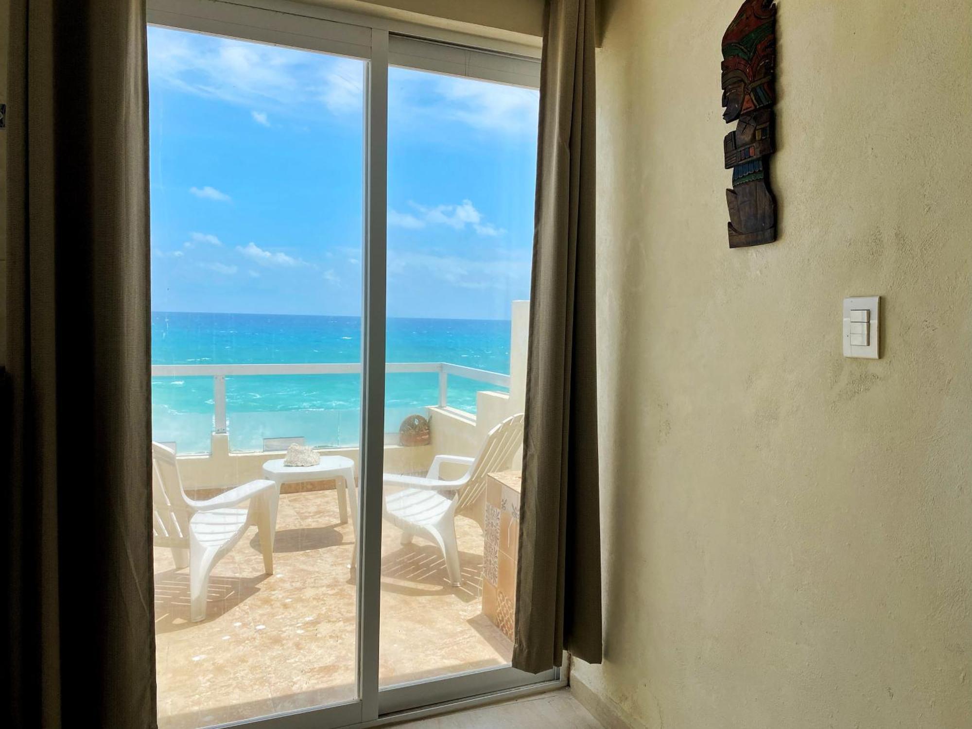شقة Casa Sunrise - Sea View - Vista Al Mar إيسلا موخيريس المظهر الخارجي الصورة